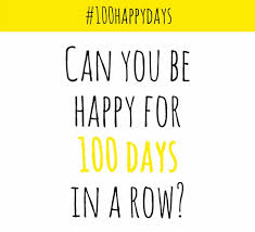#100happydays Challenge Accepted